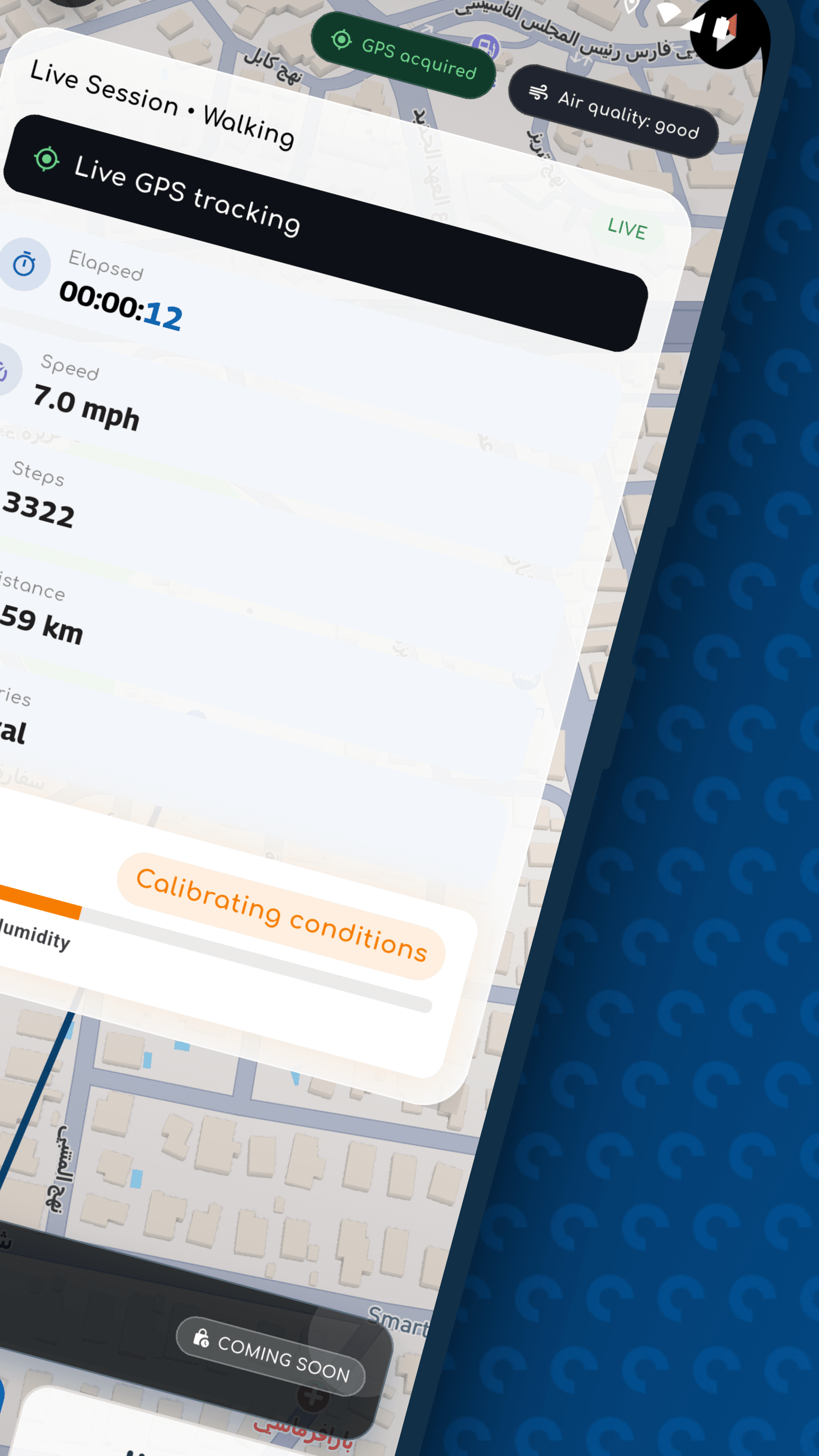 WalkiNova app preview